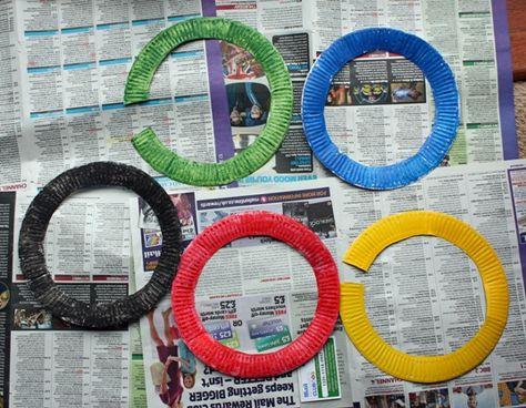 Craft and Activities for All Ages!: Make your own Olympic Rings! Crafts For The Elderly, Olympic Theme Party, Crafts For Beginners, Olympics Party, Animal Quiz, Olympic Theme, Activities For All Ages, Olympic Party, Kids Camp