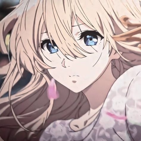 violet evergarden Alien Stage, Violet Evergarden, Slayer Anime, Anime Icons, Violet, Blonde, Hair, Anime