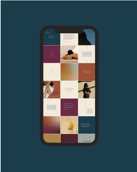 Relationship Coach Branding, Psychology Social Media, Therapist Social Media, Social Media Psychology, Social Aesthetic, Therapist Branding, Wellness Social Media, Media Branding Design, Instagram Grid Design