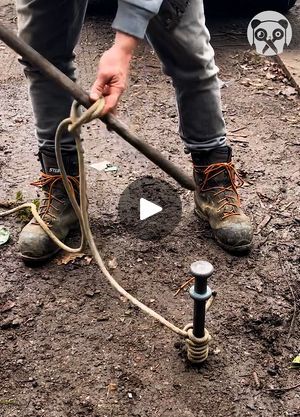 Effortless ground anchor removal technique | Effortless ground anchor removal technique
Partner: perry_trees
IG: https://www.instagram.com/perry_trees | By Crafty SchoolFacebook Backyard Homestead, Ground Anchor, Panda Art, Bored Panda, Life Skills, Life Hacks, Trees, Chicken, Quick Saves