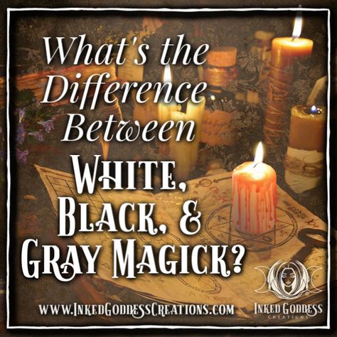 ~ What’s The Difference Between White, Black, and Gray Magick? ~    Most practicing witches use white and gray magick to protect themselves, bless others, and do good in the world. However, for the beginner witch, practicing magick may feel like a slippery slope. You may feel like with one small mistake, suddenly you’re practicing black magick. Thankfully, that simply isn’t true.    #magick #witch #witchcraft Grey Witchcraft, Witch Notes, What Is Black Magic, Black Magic Witchcraft, White Witchcraft, Bless Others, Dark Spells, Beginner Witch, Witch Wallpaper