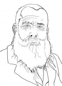 How to draw Claude Monet Portrait Coloring Pages, Disney Portrait, Artist Monet, Georges Seurat, Paul Gauguin, Guided Drawing, Impressionist Paintings, Art Appreciation, Art Hand