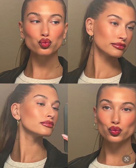 Estilo Hailey Baldwin, Hailey Rhode Baldwin, Smink Inspiration, Makeup Style, Glowy Makeup, Maquillaje Natural, Makati, Perfect Makeup, Mode Inspo