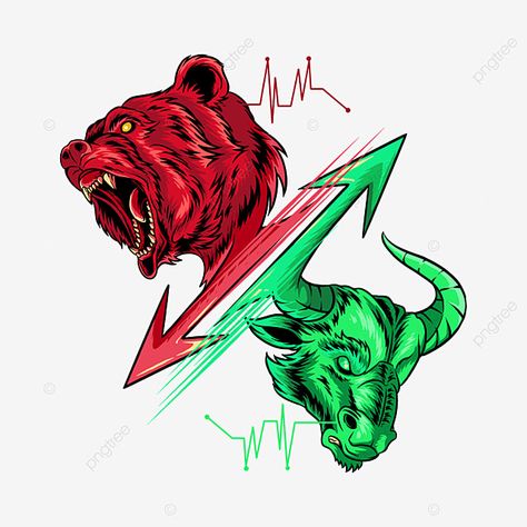 bull,vector,animal,buffalo,bear,bearish,bullish,trade,chart,exchange,money,profit,currency,invest,animal vector,bear vector,money vector,science vector,bull vector,chart vector Bull And Bear Market Art, Bull And Bear Logo, Bullish And Bearish Logo, Toro Vector, Buffalo Vector, Bear Vs Bull, Science Vector, Stock Market Technical Analysis, Stock Market Graph