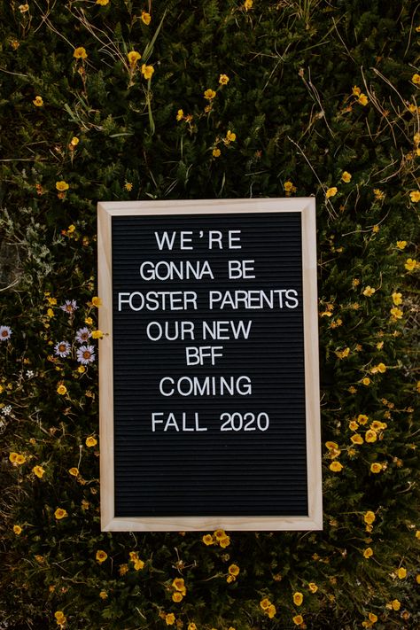 Foster Care Announcement Family Photos, Foster Parenting Aesthetic, We Are Fostering Announcement, Foster Announcement Ideas, Foster Parents Announcement, Foster Care Announcement Ideas, Foster Adoption Announcement, Foster To Adopt Announcement, Foster Care Party