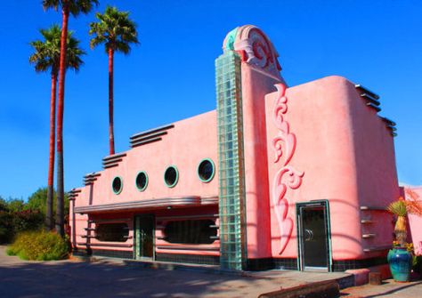 Art Deco Googie Architecture, Kerb Appeal, Miami Art Deco, Tropical Art Deco, Art Deco Inspiration, Streamline Moderne, Retro Art Deco, Modern Deco, Art Deco Buildings