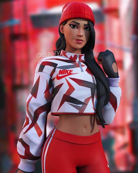 Ruby Fortnite Skin, Ruby Fortnite, 3d Art Sculpture, Skin Fortnite, Best Gaming Wallpapers, Gamer Pics, Fortnite Skins, Disney Princess Wallpaper, Gaming Wallpapers