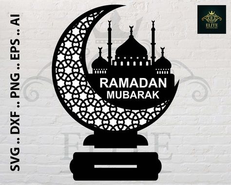 Ramadan Chand, African Drawings, Eid Mubarak Decoration, Ramadan Kareem Pictures, Jaali Design, About Ramadan, Ramadan Kareem Vector, Ramadan Kareem Decoration, Laser Cut Box