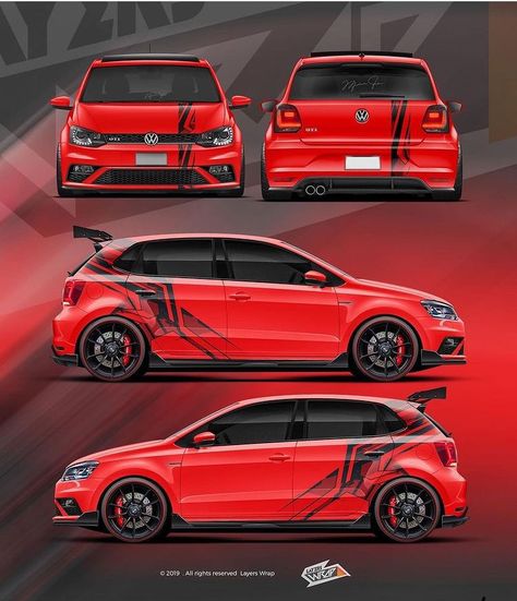 Polo Modified Volkswagen, Polo Car Modified, Polo Gt Modified, Polo Modified, Vw Polo Modified, Polo Vw, Polo Gt, Gti Car, Car Vinyl Graphics