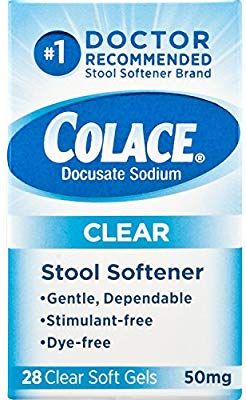 Amazon.com: Colace Clear Stool Softener 50mg Soft Gels 28 Count Docusate Sodium Stool Softener for Gentle Dependable Relief Doctor Recommended: Health & Personal Care Stool Chart, Pain Relief Spray, Stool Softener, Natural Calm, Gel Capsules, Constipation Relief, Medical Help, Medical Conditions, Pain Relief