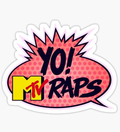 Black Pop Culture, 90s Party Ideas, Yo Mtv Raps, Hip Hop Logo, New Jack City, Mtv Logo, City Party, Text Bubble, 20 Year Anniversary