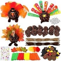 Turkey Diy Crafts, Turkey Handprint Craft, Pinecone Turkey, Diy Turkey, Turkey Handprint, Thanksgiving Turkey Craft, Thanksgiving Crafts Diy, Project Table, Turkey Crafts