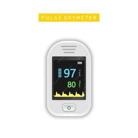 Premium Vector | Finger Pulse Oximeter Pulse Oximeter, Premium Vector, Graphic Resources, Medical, Clip Art, Art