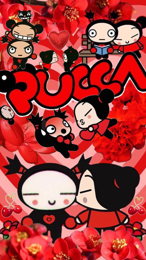 Did anyone else grow up with this show?? 🥷❤️ #pucca #puccaandgaru #red #redaesthetic #love #wallpaper #animation #cartoon #cute #couple Cartoon Cute Couple, Wallpaper Animation, Animation Cartoon, Cartoon Cute, Love Wallpaper, Red