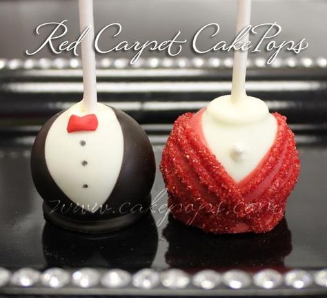 Oscar Ready? Red Carpet Cake, Hollywood Sweet 16, Red Carpet Sweet 16, Cake Pop Bouquet, Red Carpet Theme, Wedding Cake Pops, Red Carpet Party, Groom Wedding Cakes, Hollywood Theme