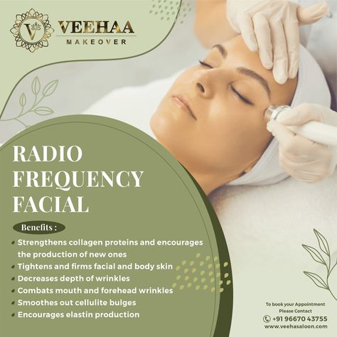 Face Radio Frequency, Radio Frequency Facial Benefits, Facial Radiofrequency, Facial Business, Insta Ads, Esthetician Facial, Radio Frequency Facial, Facial Benefits, Skincare Content