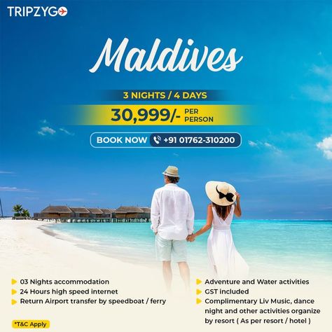 Maldives Tour Package, Maldives Tour, Car Banner, High Speed Internet, Speed Boats, Water Activities, Beach Resort, Dark Anime, Tour Packages