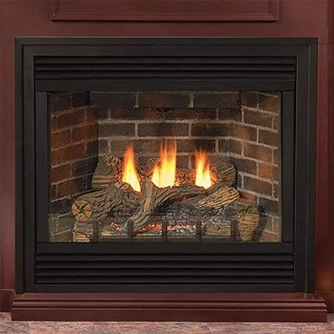 The Best Gas Fireplace Inserts of 2022 - Bob Vila Vent Free Gas Fireplace, Fireplace Dimensions, Natural Gas Fireplace, Direct Vent Fireplace, Direct Vent Gas Fireplace, Wall Mounted Fireplace, Ventless Fireplace, Gas Fireplace Insert, Mounted Fireplace