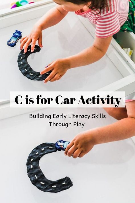 C is for Car Activity C Is For Car, Respect Activities, Car Activity, Teaching Kids Respect, Educational Toys For Preschoolers, Kindergarten Alphabet, Infant Lesson Plans, Car Activities, Preschool Stem