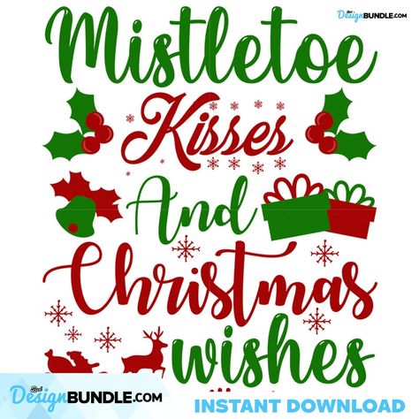 Christmas Hugs, Mistletoe Kiss, Kids Projects, Trending Svg, Svg Christmas, Skis, Christmas Wishes, Christmas Svg, Graphic Designers