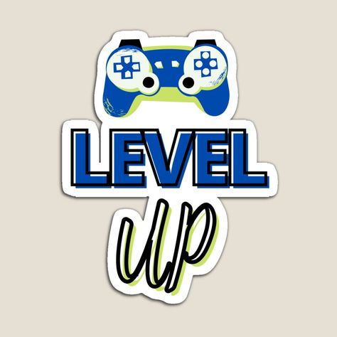 Level Up Door Decorations, Happy Level Up Day Birthday, Level Up 10 Birthday, Level Up Typography, 8th Birthday, Level Up, Video Game Art, Allianz Logo, Video Games