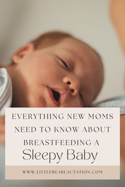 If you have a lazy breastfeeder and need tips for breastfeeding your sleepy newborn, this blog post will help you understand why newborns can be too tired to breastfeed and the number one tip for teaching your baby to breastfeed well. Latching Tips Breastfeeding Newborn, How To Breastfeed, How To Breastfeed Newborns, Breastfeeding Latch, Stay Awake, Tongue Tie, Too Tired, Lactation Consultant, Natural Parenting