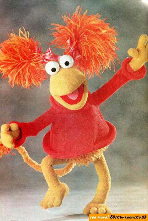 Fraggle Rock! Red Fraggle, How To Drow, Clever Dog, Fraggle Rock, The Muppet Show, Jim Henson, Sesame Street, Plush Dolls, Puppets