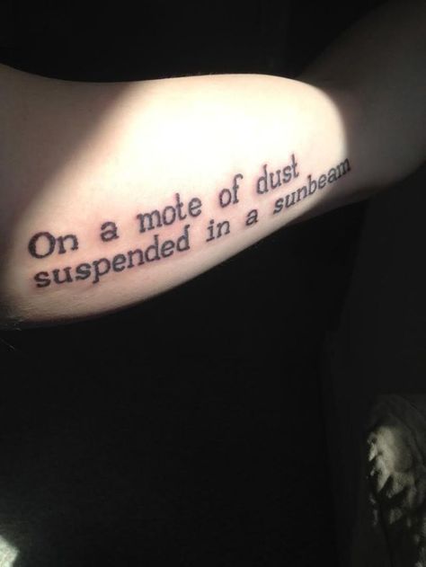 Literary Tattoos: Pale Blue Dot Carl Sagan "From this distant ... Pale Blue Dot Tattoo, Carl Sagan Tattoo, Delicate Tatoos, Nerd Tattoos, Science Tattoo, History Tattoos, Literary Tattoos, Dot Tattoos, Pale Blue Dot