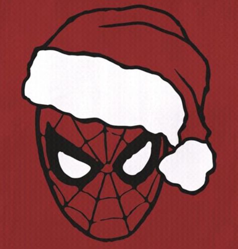 Spiderman Christmas Card, Spider-man Christmas, Cute Marvel Drawings, Spiderman Sign, Animated Christmas Wallpaper, Spiderman Christmas, Spiderman Painting, Christmas Tree Drawing, Spiderman Drawing