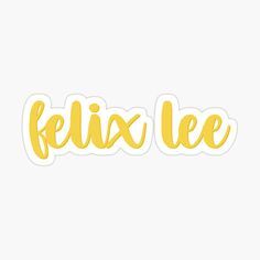 Felix Name, Lee Name, Diy Journal Books, Scrapbook Stickers Printable, Name Wallpaper, Diy Journal, Lee Felix, Name Stickers, Name Logo