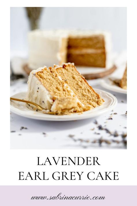 Lavender Earl Grey Cake Panera Corn Chowder Recipe, Rhubarb Oatmeal Muffins, Lavender Buttercream, Strawberry Rhubarb Muffins, Rhubarb Oatmeal, Earl Grey Cake, Grey Cake, Fall Wedding Cake, Appetizer Buffet