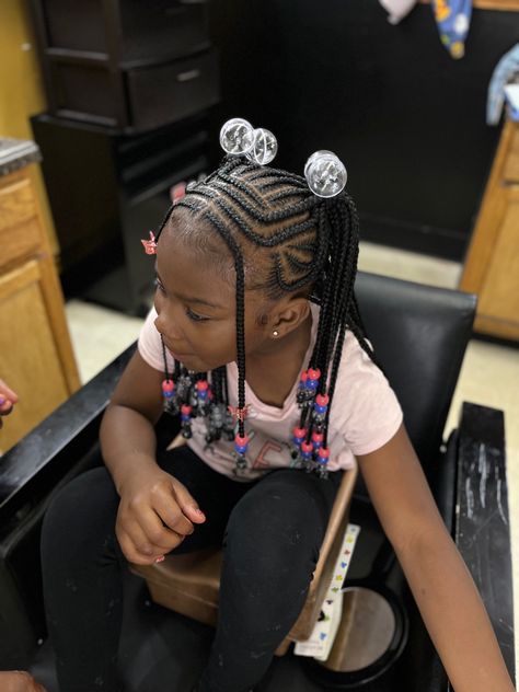 #braids #kidsstyles #braidsforaprincess #neatness Trial Braids, Jojo Hairstyles, Fulani Braids Kids, Grad Hairstyles, Kid Braids, Mixed Girl Hairstyles, Toddler Braided Hairstyles, Daughter Hairstyles, Braids Kids