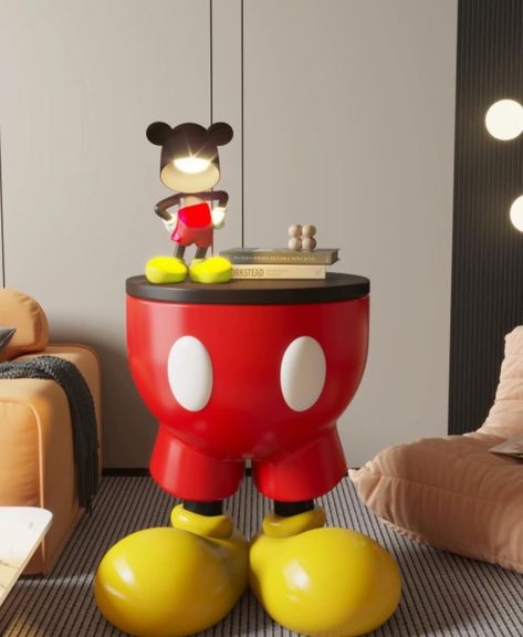 Disneylifestylers - Corinne Andersson | The Disney Mickey Mouse furniture from @hiasliving is just the coolest thing ever! Unfortunately seems like they are only available in… | Instagram Disney Bedroom, Mickey Mouse Gifts, Nice Furniture, Disney Bedrooms, Disney Furniture, Mouse House, Diy Disney, Disney Things, Mickey Y Minnie