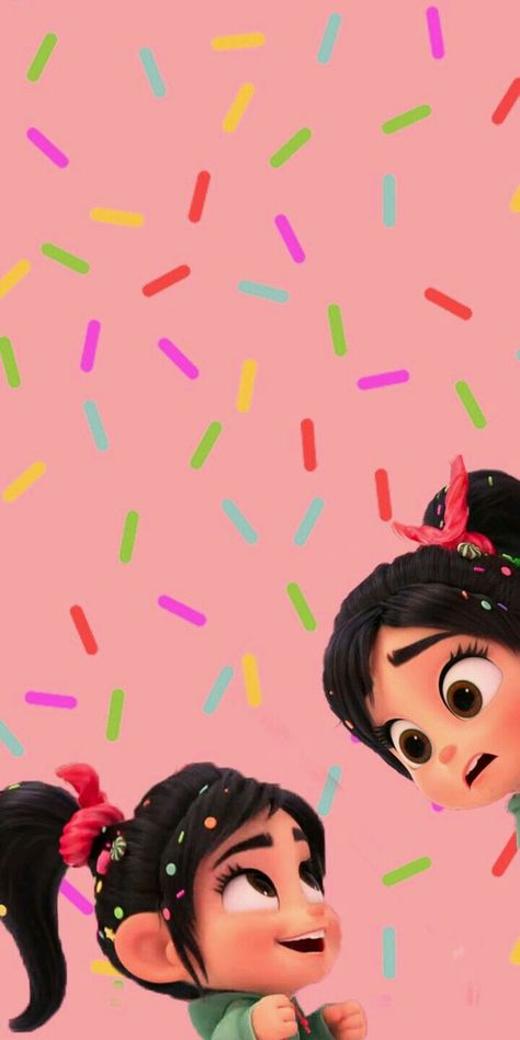 Wreck It Ralph Vanellope, Ralph Vanellope, Vanellope Y Ralph, Cute Disney Characters, Vanellope Von Schweetz, Wallpaper Iphone Disney Princess, Disney Princess Frozen, Drawing Cartoon Characters, Disney Princess Wallpaper