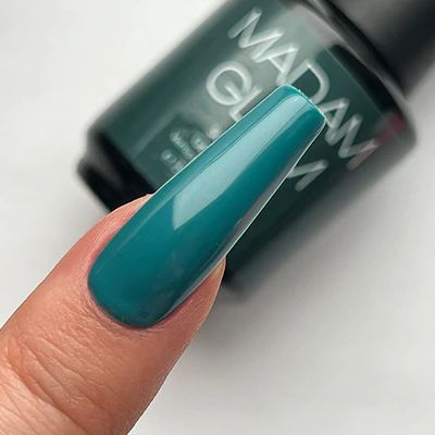 Green Energy creme gel polish swatch from Madam Glam Energy Gel, Glam House, Madam Glam, Soak Off Gel Nails, Green Nail, Soak Off Gel, Green Energy, Green Nails, Gel Nail