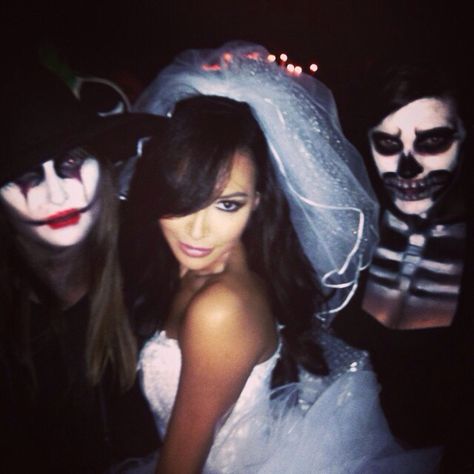 Naya Rivera Naya Rivera Glee, Naya Rivera, Dianna Agron, Halloween 2016, 9k Followers, Fav Celebs, Glee, Carnival Face Paint, Halloween Face Makeup