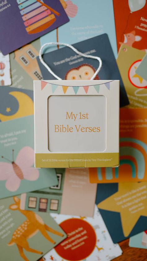 My First Bible Verses Christian Kids Gifts, Animals To Draw, Children Bible, Word Flashcards, Alphabet Toys, Baby Bible, Christian Activities, Bible Verse Cards, Catholic Books