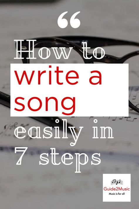 Songwriting Inspiration, Writing Songs Inspiration, Music Basics, Learn Music Theory, Write A Song, Music Theory Lessons, Learn Singing, Writing Lyrics, Music Theory Guitar