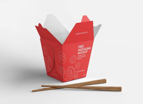 Chinese Food Packaging, Restaurant Menu Card, Chinese Packaging, Chinese Takeout Box, Food Mockup, Takeaway Food, Food Box Packaging, Postcard Mockup, Chinese Noodles