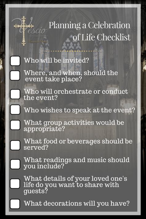 planning a celebration of life service Planning A Memorial Celebration, How To Plan A Celebration Of Life, Papa Memorial, Memorial Planning, Planning A Celebration Of Life, Celebration Of Life Memorial Ideas, Life Checklist, Event Planning Organization, Estate Planning Checklist