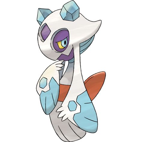 Froslass- (Type:Ice/Ghost) Aurorus Pokemon, Pokemon Wiki, Ghost Type Pokemon, Pokémon Diamond And Pearl, Yuki Onna, Pokémon Diamond, Ghost Pokemon, Oc Pokemon, Ghost Type