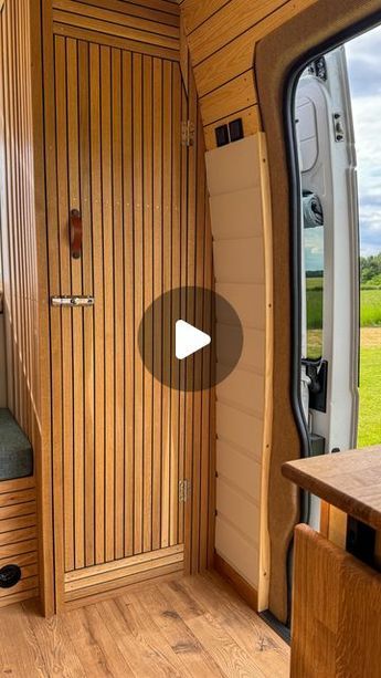 Camper Dreamin' on Instagram: "45 Second Van Tour | River.   #vanbuild #tinyhome #vanconversion  #vanlifevirals #campervan #campervanconversion #vantour" Vw Van Conversion, Van Life Bed Ideas, Camper Van Tour, Van Conversion Ikea, Small Van Conversion, Van Conversion Walls, Camper Van Ideas, Van Conversion Shower, Caravan Bathroom