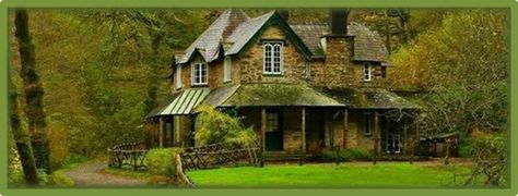 Rustic Mountain Home In The Woods, Devon, England, Cottage, Forest, Green, On Instagram, Instagram