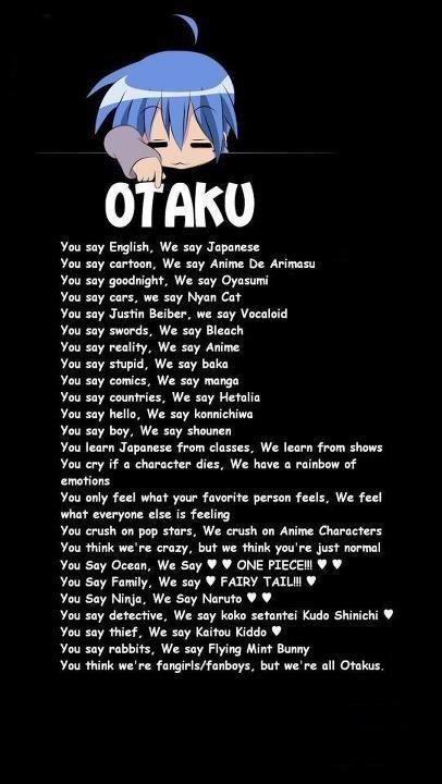 The way of the Otaku~ Cool Animes, Otaku Problems, Otaku Issues, Bahasa Jepun, Materi Bahasa Jepang, Me Anime, Anime Jokes, Fete Anime, Cowboy Bebop