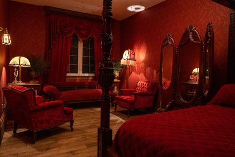 Room Decor Ideas Aesthetic, Aesthetics Room Decor, Decor Bedroom Aesthetic, Red Bedroom Decor, Idea Bedroom, Lights Room, Room Decoration Bedroom, Room Decoration Aesthetic, Decorations Lights