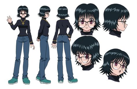 Shizuku - Hunter x hunteR Hxh Outfits Ideas Oc, Shizuku Murasaki, Hunter Spider, Another Misaki Mei, Hunter X Hunter Shizuku, Images Hello Kitty, Hunter Outfit, Kostum Cosplay, Hxh Characters