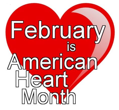 February Awareness Month, February Heart Month, Heart Awareness Month, National Heart Month, National Wear Red Day, Library Clipart, Hello February Quotes, Wear Red Day, Women Heart Health