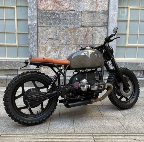 Bmw R80 Scrambler, Bmw R80, Nuts And Bolt, Street Scrambler, Street Tracker, Beautiful Bike, Cafe Racers, Custom Painted, Custom Bikes