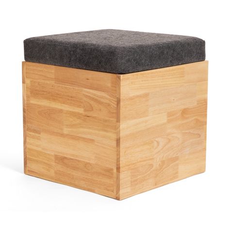 Cube Seating, Cube Stool, Store Blankets, Storage Cube Ottoman, Grey Cushion, Storage Stool, Cube Ottoman, Ottoman Stool, Table Stool