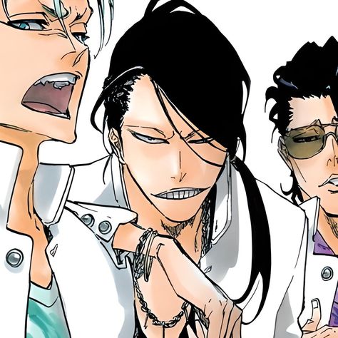 Bleach Noitora, Bleach Matching Icons, Nnoitra Gilga, Bleach Matching, Tite Kubo, Bleach Anime, Matching Profile Pictures, Matching Pfps, Matching Pfp